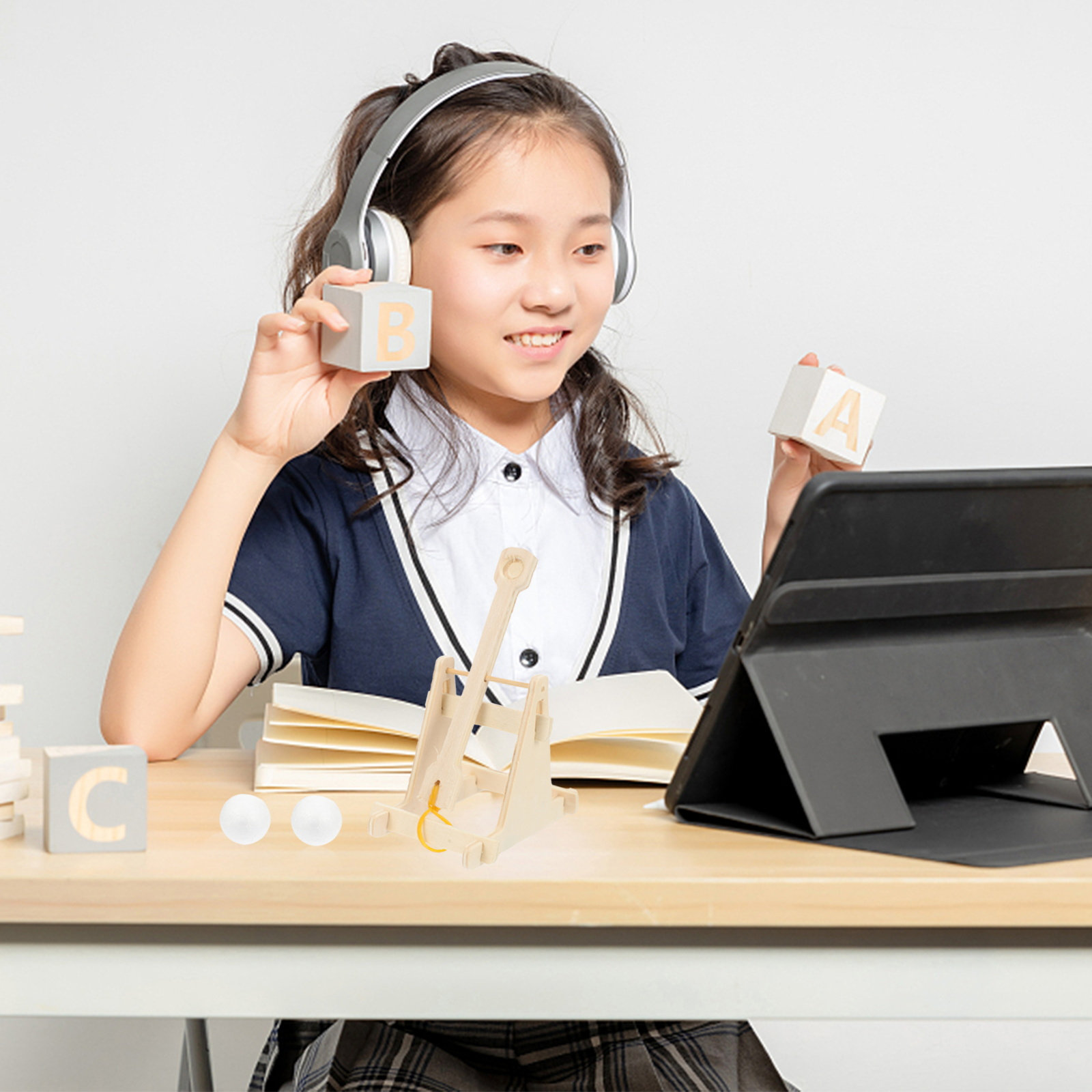 Science Project - 2개입 STEM 과학 투석기 조립 키트