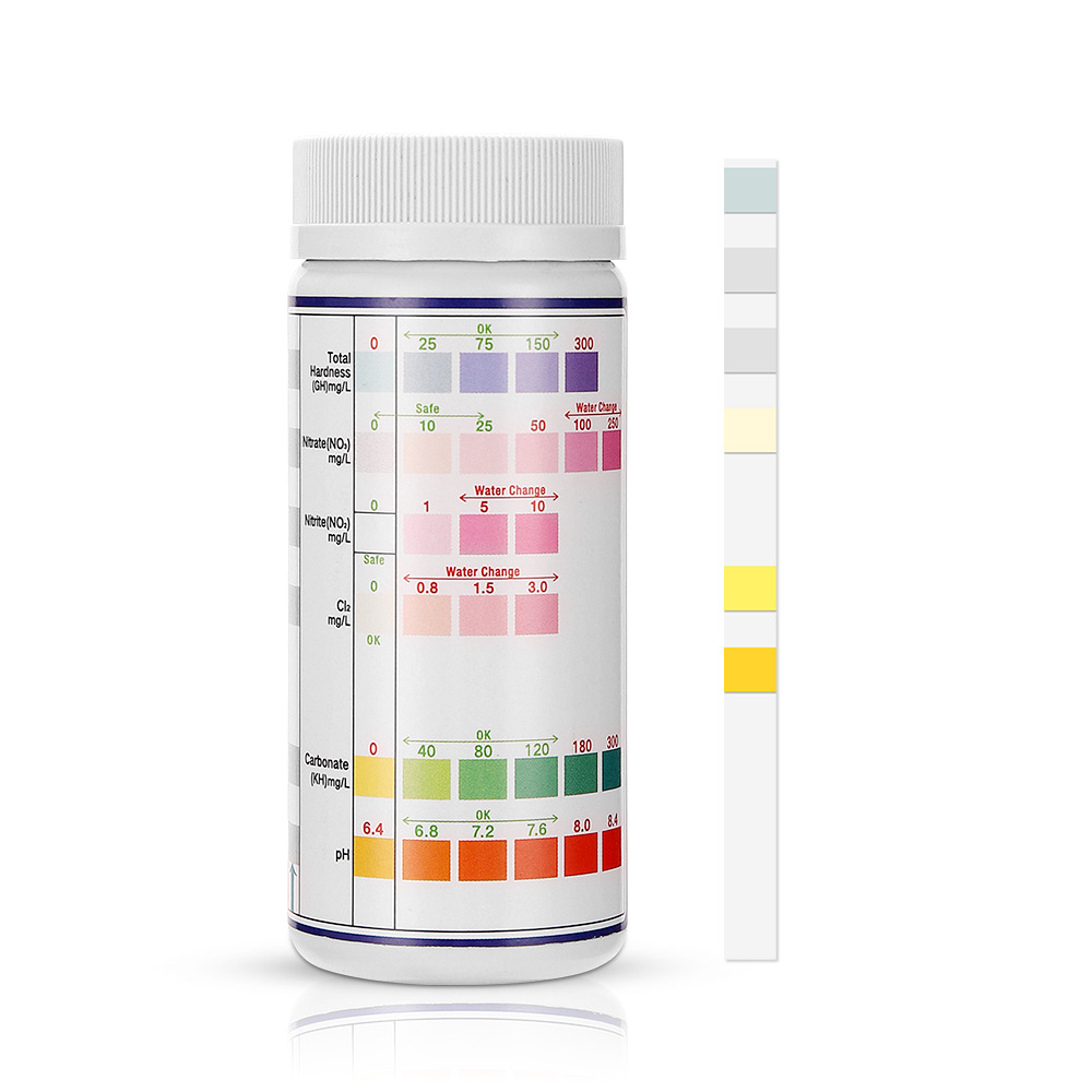 Water Testing Kit - 수질 테스트 스트립, 어항 암모니아 질소
