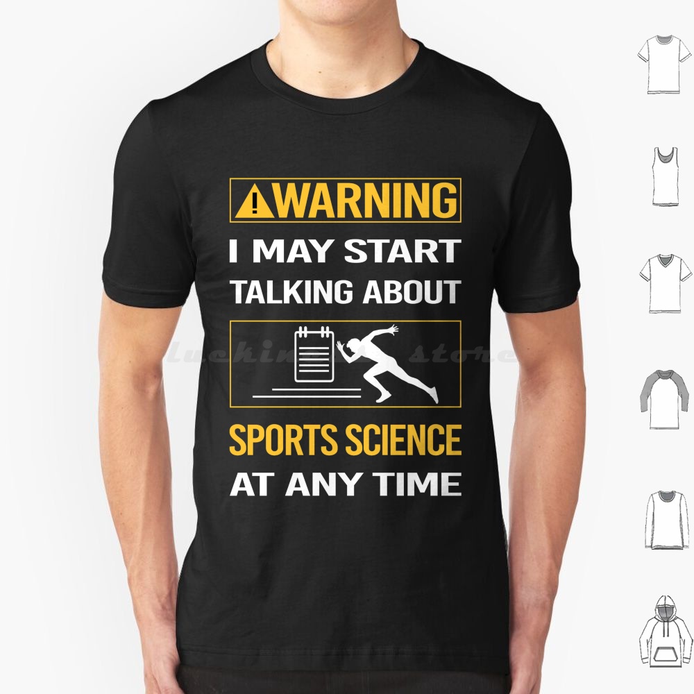 Hobby Is Science - 재미있는 경고 스포츠 과학 티셔츠 코튼