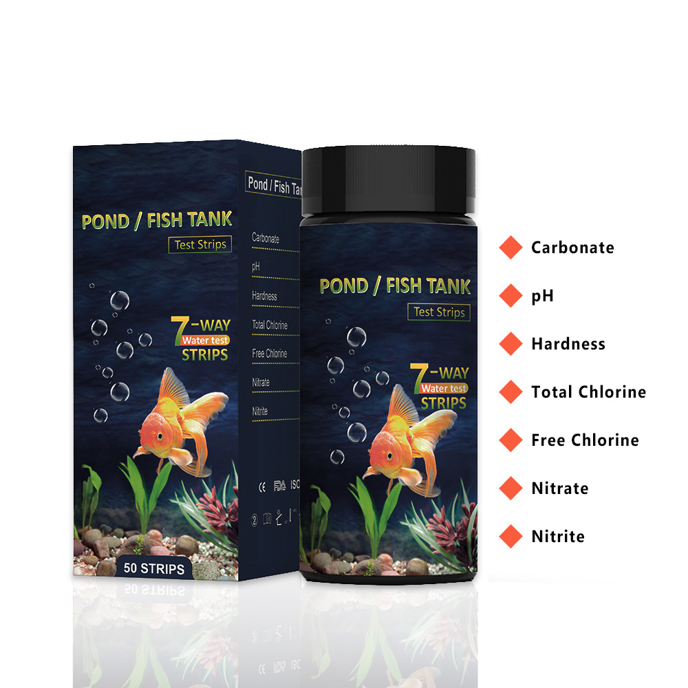 Water Testing Kit - 7 in 1 수족관 테스트 스트립,