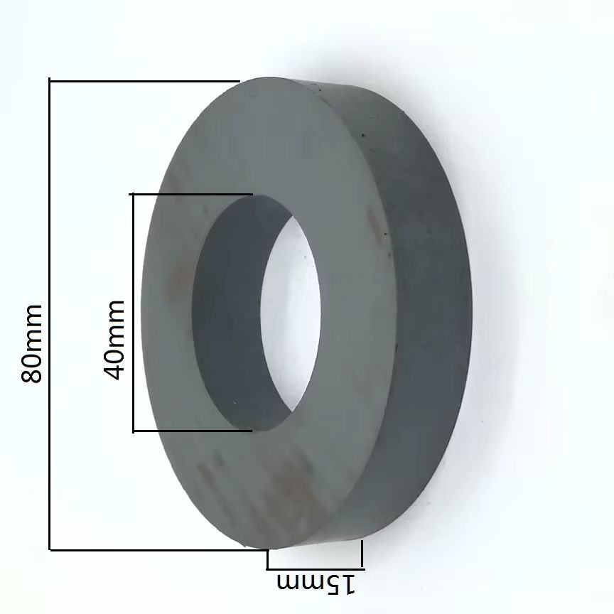 Hobby Is Science - 5개/몫 Y30 D45-80mm 페라이트 링 자석,