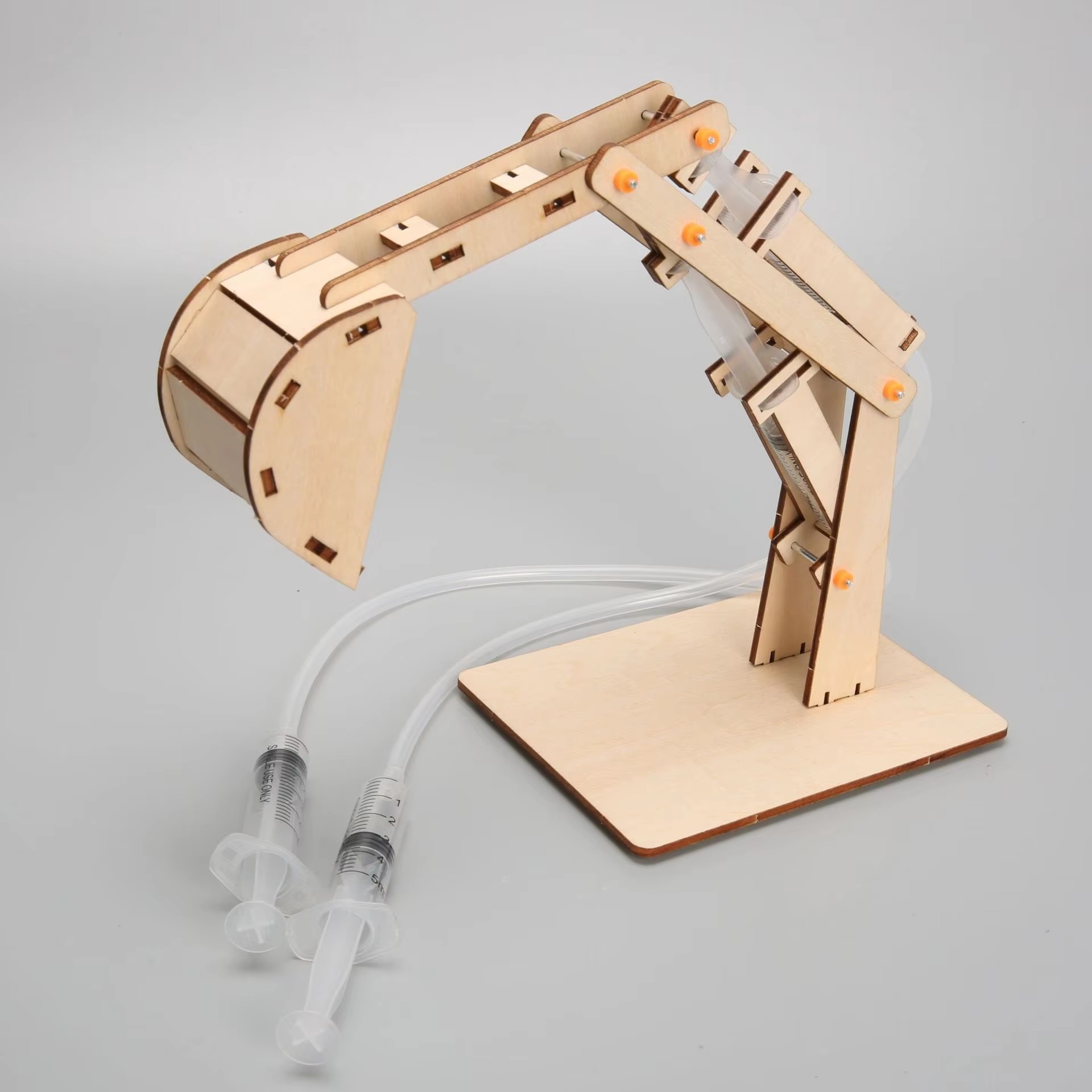 재미있는 STEM DIY 과학 키트 나무 유압 굴착기  - Hobby Is Science 리뷰 및 가격