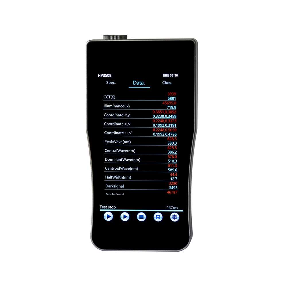 HP350B 휴대용 청색광 분광기기 스펙트럼 조도계 분 - Spectroscope Handheld 리뷰 및 가격