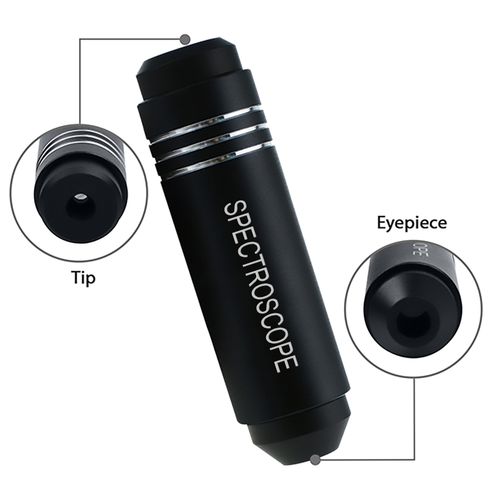 내구성이 뛰어난 회절 분광기 격자 보석 도구 합성 가죽 - Spectroscope Handheld 리뷰 및 가격