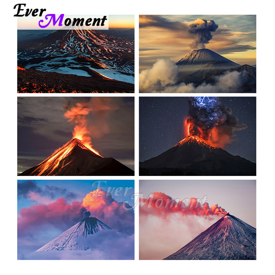 에버 모멘트 홈 데코 경치 좋은 화산 폭발 연기 용암  - Volcano Kit Eruption 리뷰 및 가격