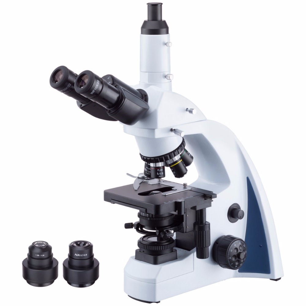 AmScope 무한대 보정 암시야 삼안 복합 현미경 4 - Amscope Microscope Compound 40X-1000X 리뷰 및 가격