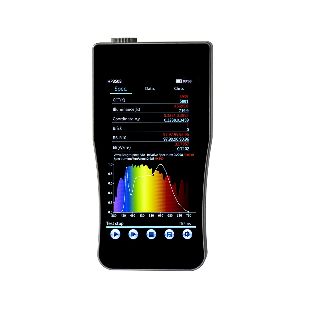 HP350B 휴대용 청색광 분광계 검사 광학 기기, 망 - Spectroscope Handheld 리뷰 및 가격
