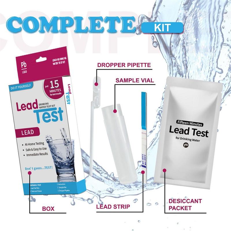 식수용 물 테스트 키트 수영장 물 테스트 리드 테스트  - Water Testing Kit 리뷰 및 가격