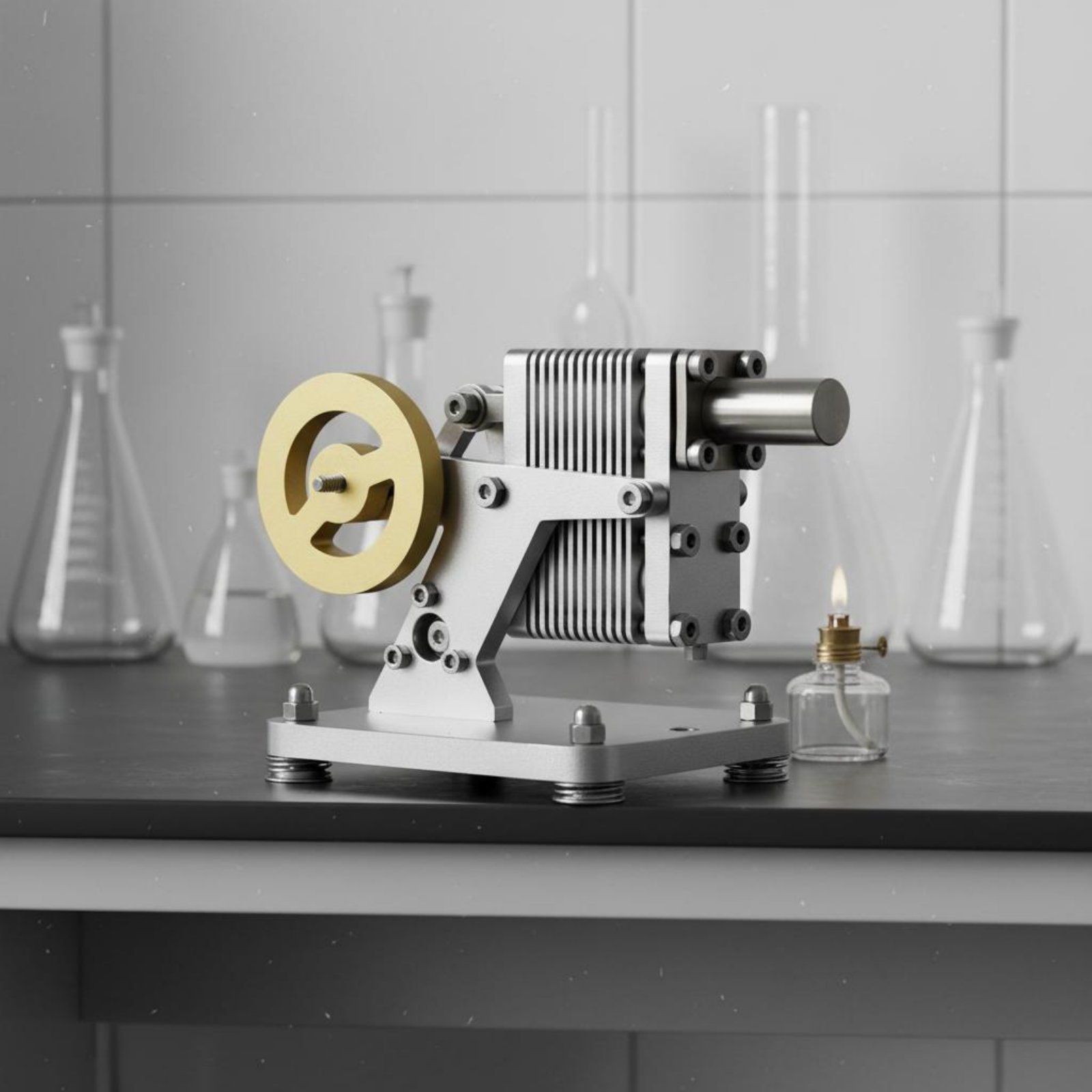 열기계 모델 과학 선물용 피봇 링키지 엔진 모델 과학  - Science Hobbyist 리뷰 및 가격