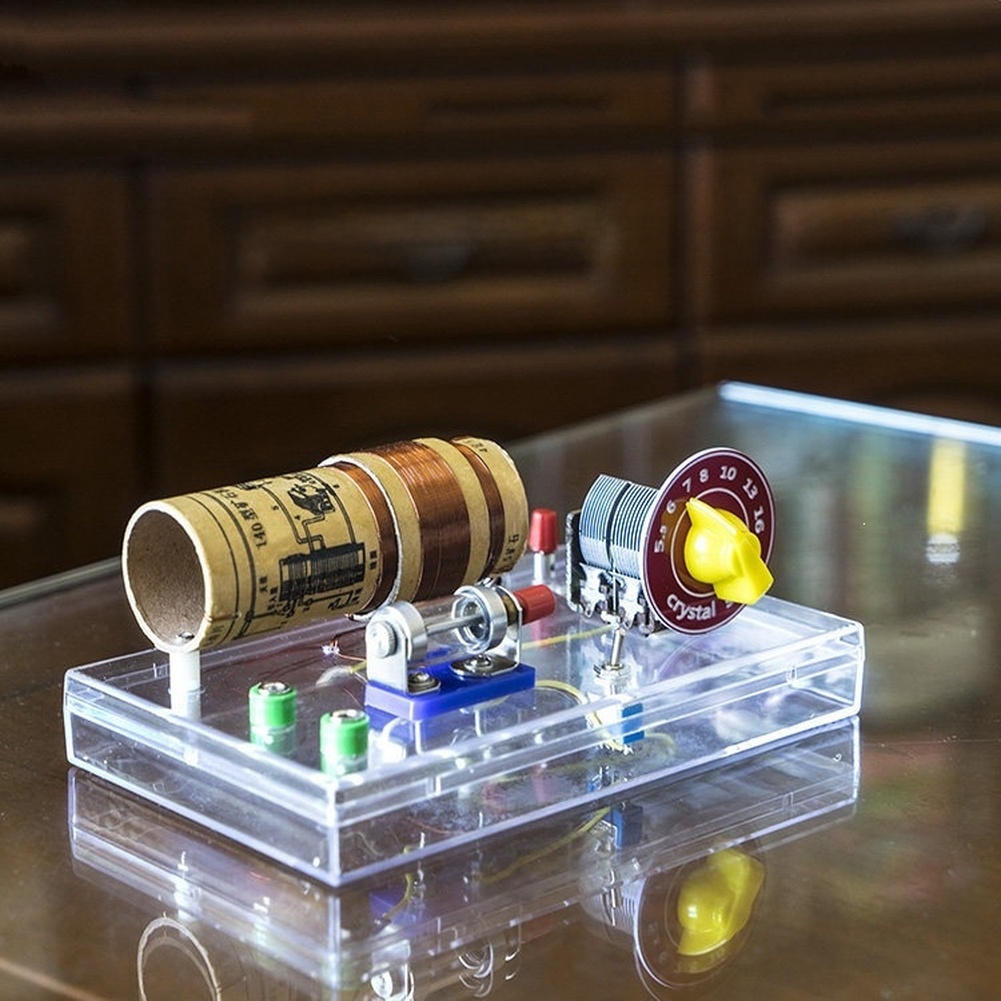 140 코일 에어 가변 커패시터 레트로 크리스탈 라디오 - Science Hobbyist 리뷰 및 가격