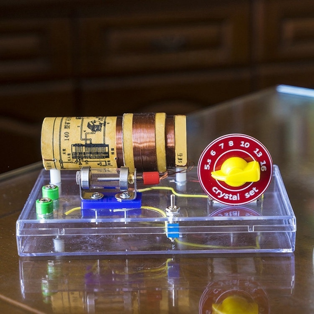140 코일 에어 가변 커패시터 레트로 크리스탈 라디오 - Science Hobbyist 리뷰 및 가격
